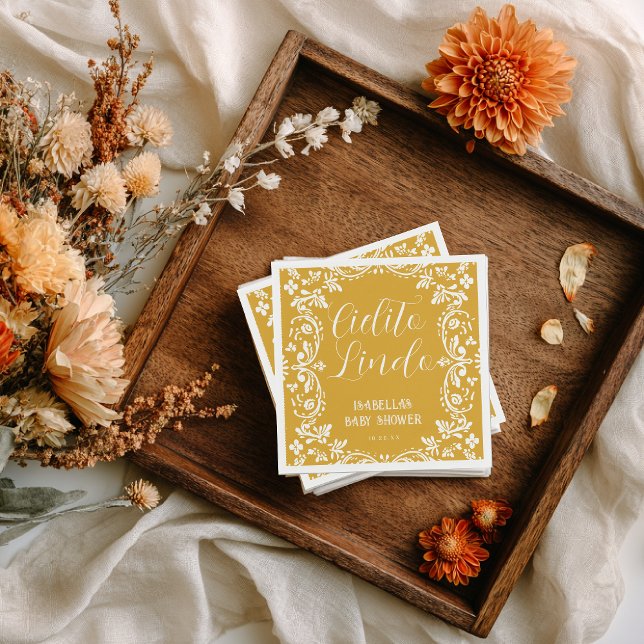 Serviette En Papier Cielito Lindo Mexicain Papier Picado Talavera (Créateur téléchargé)