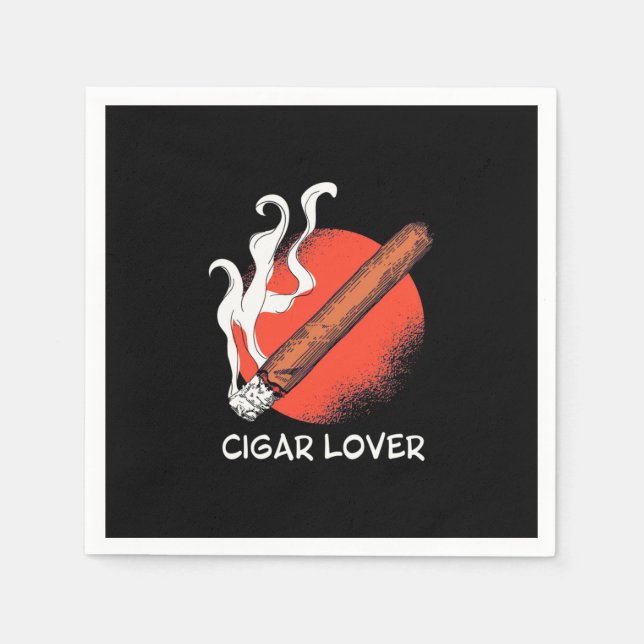 Serviette En Papier Cigar (Devant)