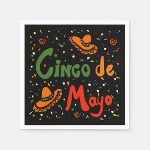 SERVIETTE EN PAPIER CINCO DE MAYO