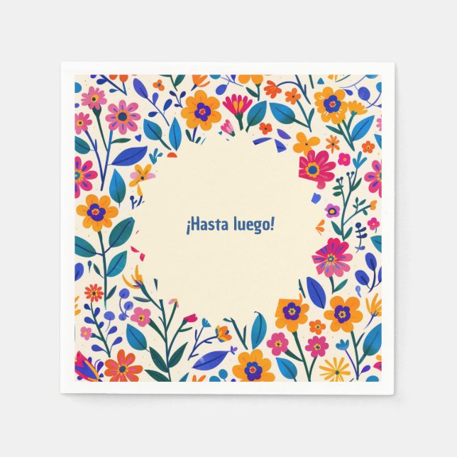 Serviette En Papier Cinco De Mayo-fête mexicaine (Devant)