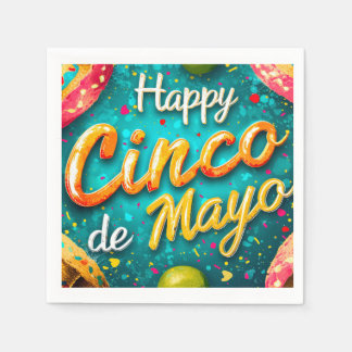 Serviette En Papier Cinco de Mayo Napkin