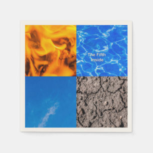 Serviette En Papier Cinquième à l'intérieur