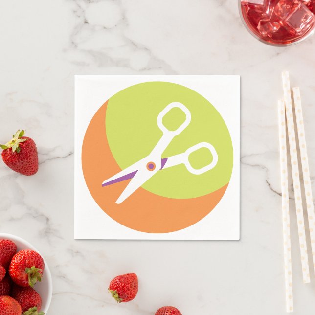 Serviette En Papier Ciseaux Icône Papier serviettes (Créateur téléchargé)