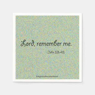 Serviette En Papier Citations religieuses