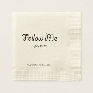 Serviette En Papier Citations religieuses