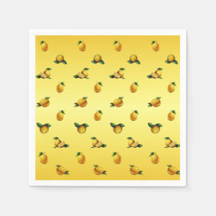 Serviette En Papier Citron