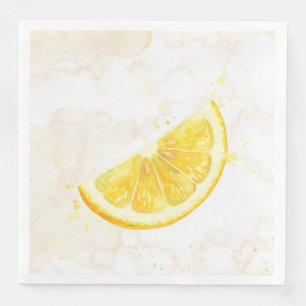 Serviette En Papier Citron