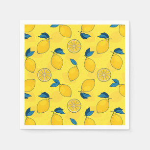 Serviette En Papier Citron frais