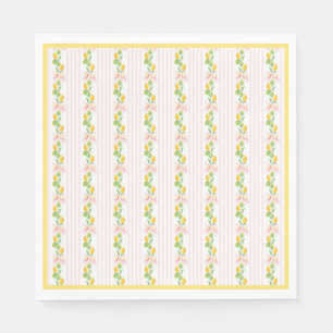 Serviette En Papier citronnade citron serviettes d'anniversaire grand-