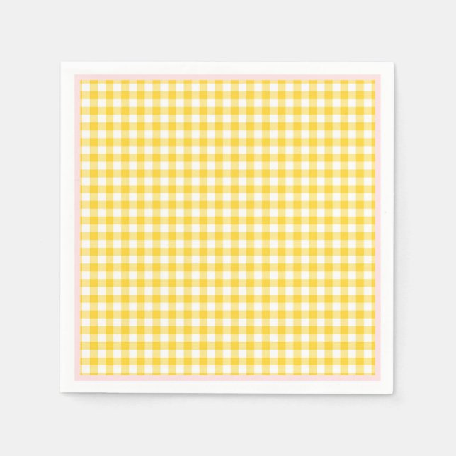 Serviette En Papier citronnade citron serviettes d'anniversaire grand- (Devant)