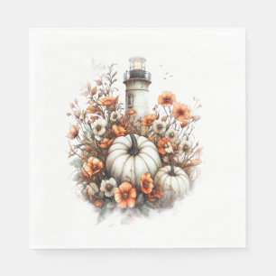 Serviette En Papier Citrouille de la chemise phare