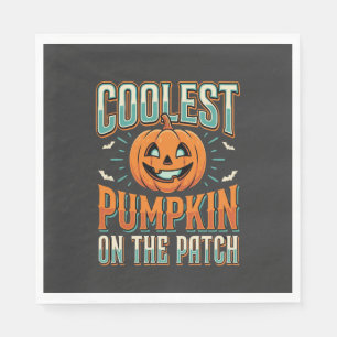 Serviette En Papier Citrouille la plus cool sur le patch Design Hallow