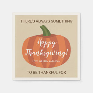 Serviette En Papier Citrouille mignon Automne automne Thanksgiving