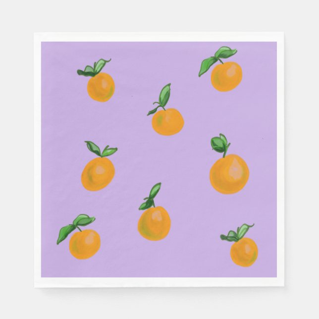 Serviette En Papier Citrus Studio I (Devant)
