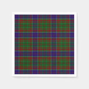 Serviette En Papier Clan Adams Tartan
