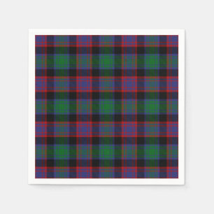 Serviette En Papier Clan Alexander Hunting Tartan