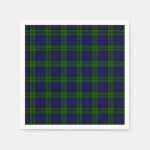 Serviette En Papier Clan Blackwatch tartan Campbell