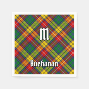 Serviette En Papier Clan Buchanan Tartan