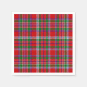 Serviette En Papier Clan Burrell Tartan