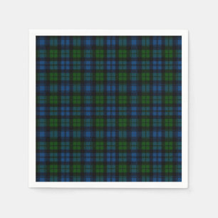 Serviette En Papier Clan Campbell Military Tartan