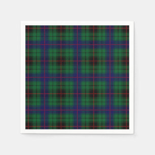 Serviette En Papier Clan Davidson Tartan
