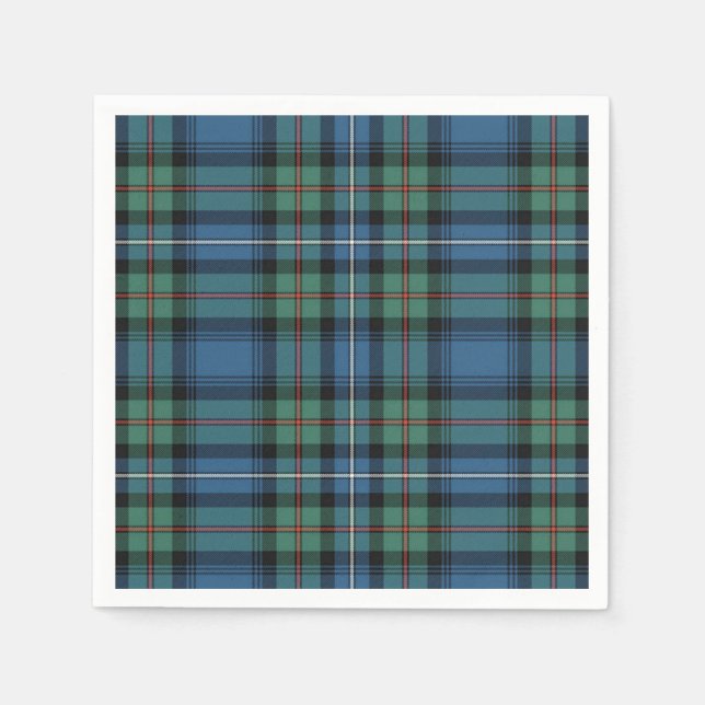 Serviette En Papier Clan Donnachaid Robertson Papier Party Napkins (Devant)