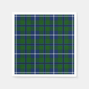 Serviette En Papier Clan Douglas Tartan
