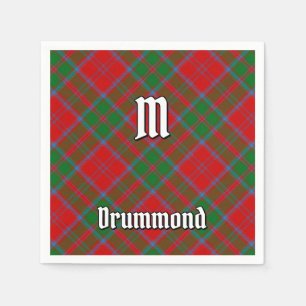Serviette En Papier Clan Drummond Tartan