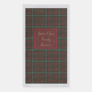 Serviette En Papier Clan écossais Tartan