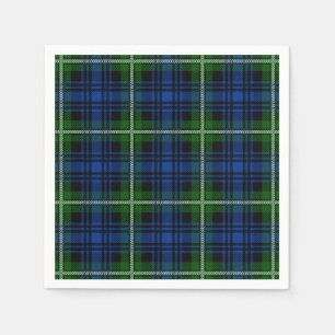 Serviette En Papier Clan Forbes Tartan