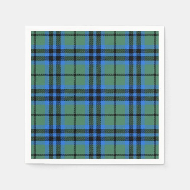 Serviette En Papier Clan Keith Tartan (Devant)
