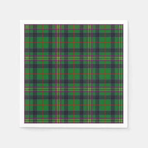 Serviette En Papier Clan Kennedy Tartan