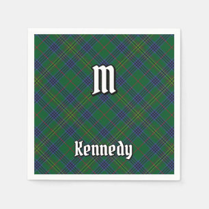 Serviette En Papier Clan Kennedy Tartan