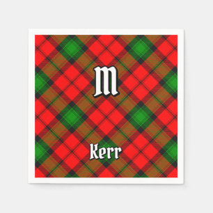 Serviette En Papier Clan Kerr Tartan