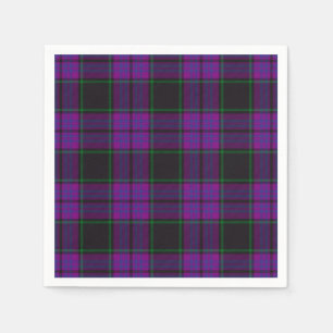 Serviette En Papier Clan Laird Tartan