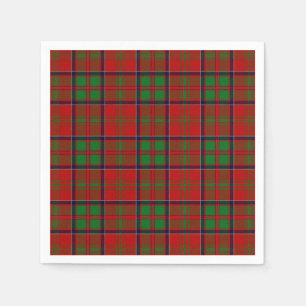 Serviette En Papier Clan MacDonald De Glencoe Tartan
