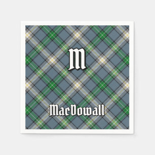 Serviette En Papier Clan MacDowall Tartan