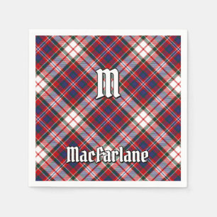 Serviette En Papier Clan MacFarlane robe Tartan