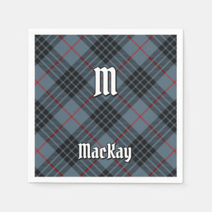 Serviette En Papier Clan MacKay Blue Tartan