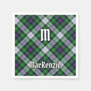 Serviette En Papier Clan MacKenzie robe Tartan Napkins