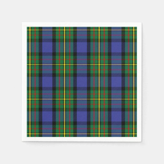 Serviette En Papier Clan MacLaren Tartan (Devant)