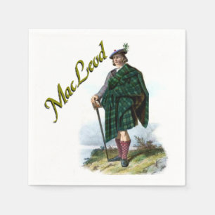 Serviette En Papier Clan MacLeod Scottish Dream Napkins