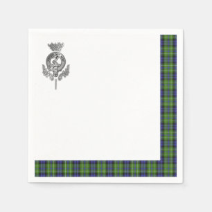 Serviette En Papier Clan MacNeill de Gigha Tartan