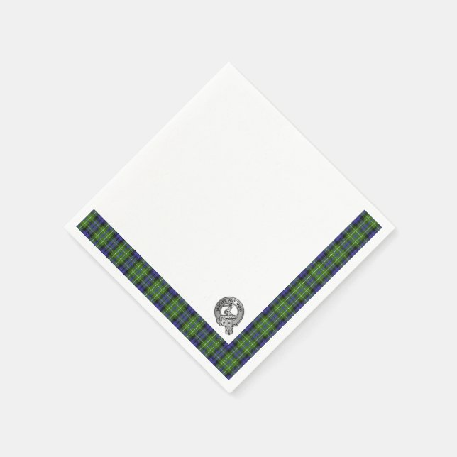 Serviette En Papier Clan MacNeill of Gigha Tartan (Coin)