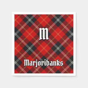 Serviette En Papier Clan Marjoribanks Tartan