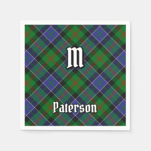 Serviette En Papier Clan Paterson Tartan