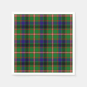 Serviette En Papier Clan Reid Tartan