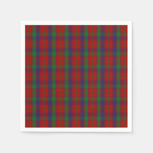 Serviette En Papier Clan Robertson Tartan