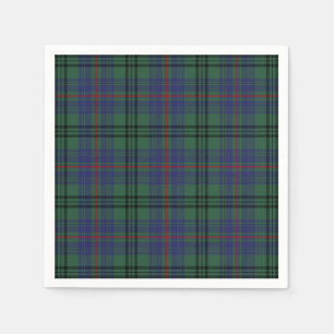 Serviette En Papier Clan Walker Tartan