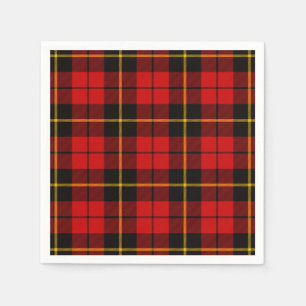 Serviette En Papier Clan Wallace Tartan